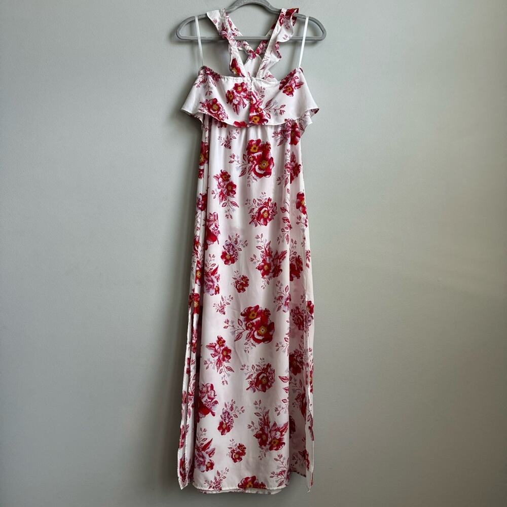 Tularosa Santorini Floral Fuchsia Bloom Maxi Dress - Picture 10 of 13